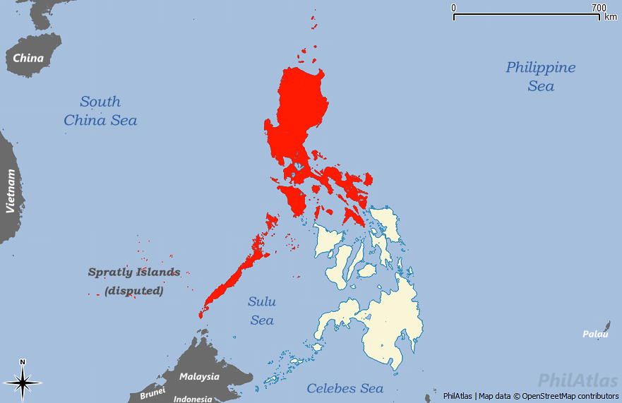 Philippines Map Luzon Island | Images and Photos finder